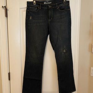 Low rise bootcut jean size 14